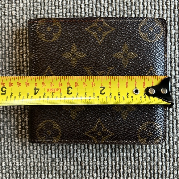 Louis Vuitton Marco monogram bifold wallet brown leather small men’s wallet - Picture 12 of 17
